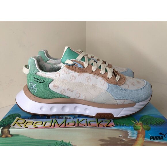 Puma Wild Rider Animal Crossing GS Youth Junior Sizes 383070 01 - Picture 3 of 6
